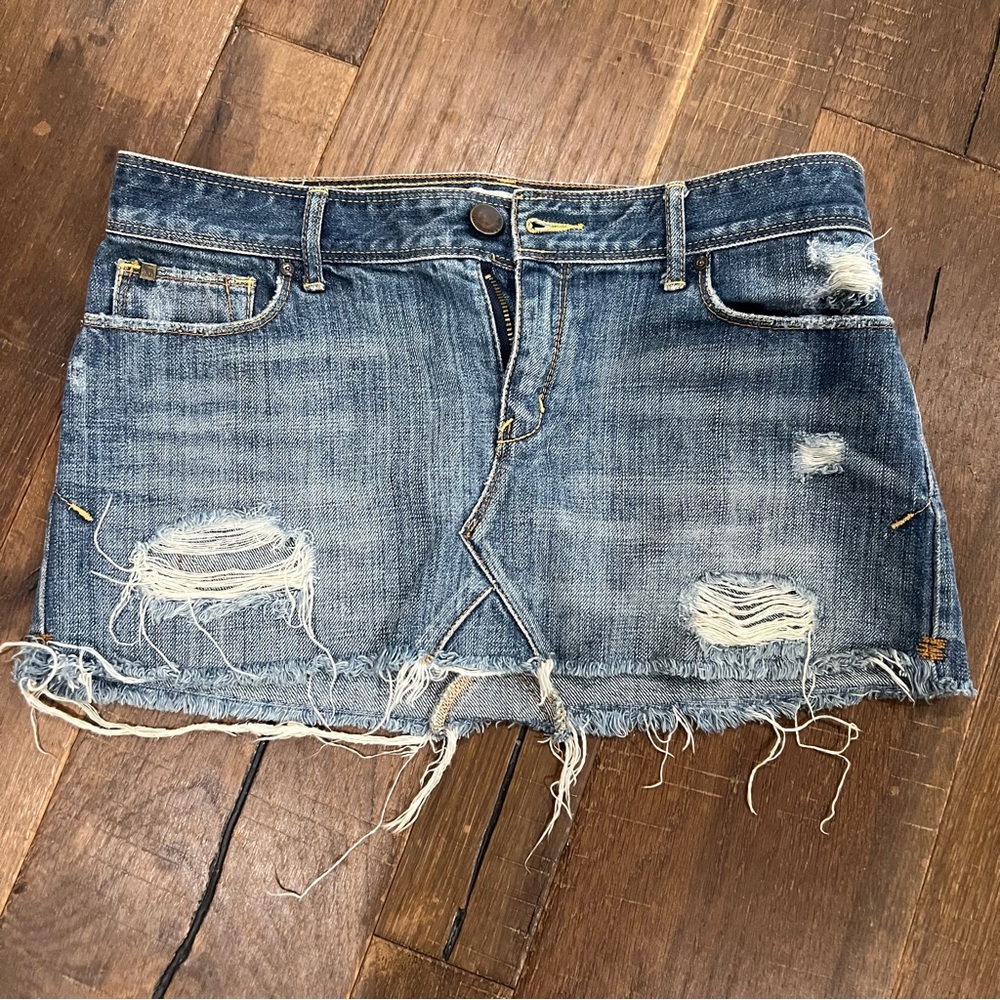 Ambercrombie & Fitch Denim Mini Skirt
